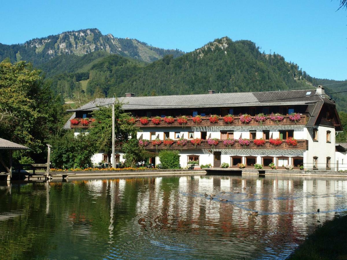 Wieselmuehle Forellenhof Gruenau im Almtal Bagian luar foto